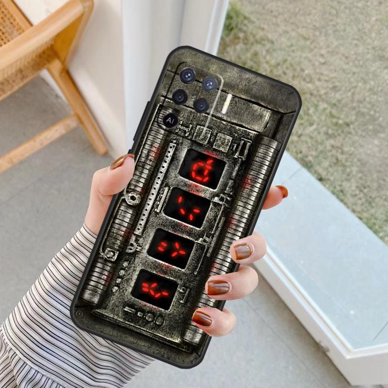 Alien Predator Case For Oppo A60 A80 A40 A17 A57 A77 A74 A54 A94 A78 A98 A18 A38 A58 A96 A76 A16 A15 A5 Pro