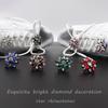 Colorful Gems Shoe Charm Fashion Rhinestones Sneaker Charms Girl Gift Shoe Decoration Af1 DIY Shoelaces Buckles Shoes Accesories