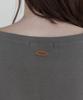 WEDNESDAYOASISFORWOMEN Deep V-Neck Sweatshirt_Khaki Gray(Wb6Tp49)