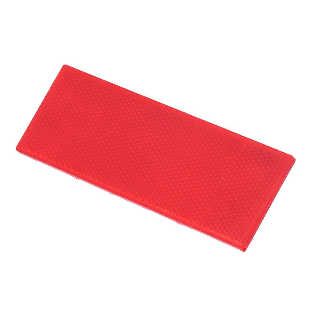 High Reflective Red Rectangle Warning Reflector Sticker for Truck Trailer, Stick Anywhere, Super Durable