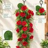 Vine Decoration Xmas Artificial Flower Vine Christmas Fake Plants Vine  Wedding Decorative
