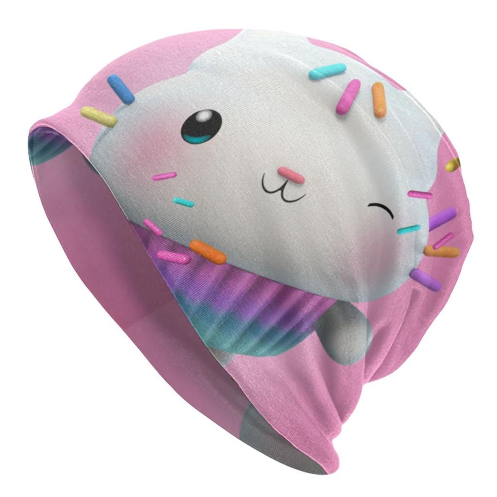 Gabbys Dollhouses Cartoon Skullies Beanies Hats Cute Fashion Unisex Outdoor Cap Warm Head Wrap Bonnet Hat