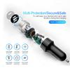 High Quality 3.1A Dual USB Car Charger 2 Port LCD Display Voltmeter 12-24V Cigarette Lighter Socket Car Charger Adapter