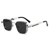 Unisex Retro Quadratische Sonnenbrille Steampunk Hip Hop Für Erwachsene Stylisch In Verschiedenen Farben