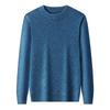 Hengyuanxiang Men's Fleece-Lined Wool Base Layer Sweater