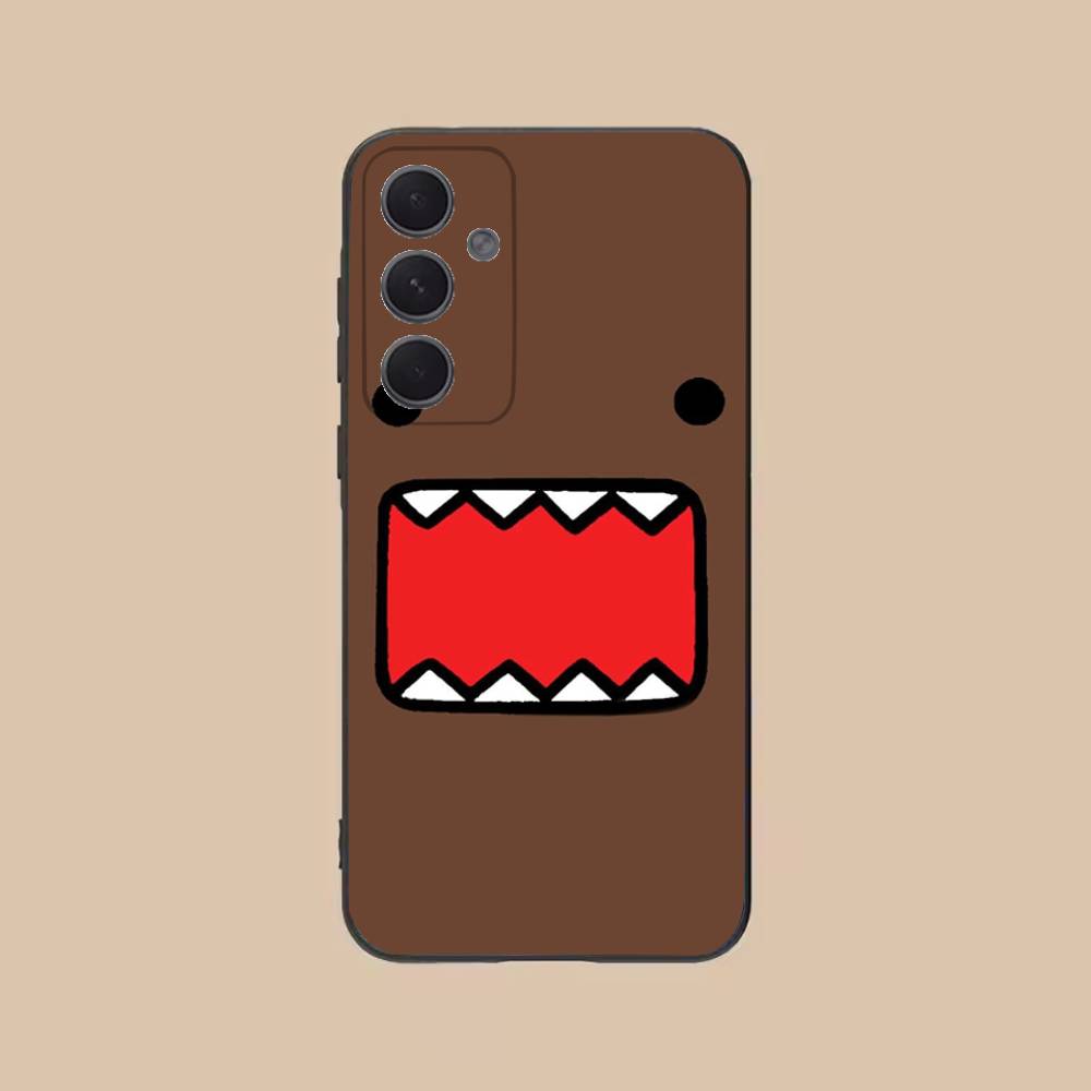 

Милый чехол для телефона Domo-kun для Samsung S25,24,21,22,23,20,S30,Ultra,Plus, Fe,5G Силиконовый чехол SamsungS20ULTRA5G