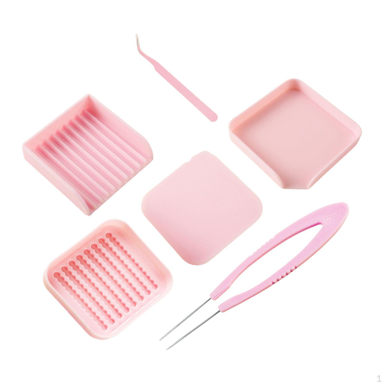 

Набор подносов для бисероплетения, инструменты для сортировки, прочные, улучшающие практические навыки, органайзер, перфорированные доски для