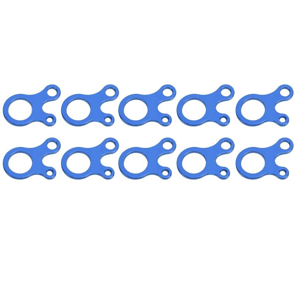20Pcs 3 Holes Guy Line Cord Adjuster Lightweight Paracord Tightener Outdoor Activity