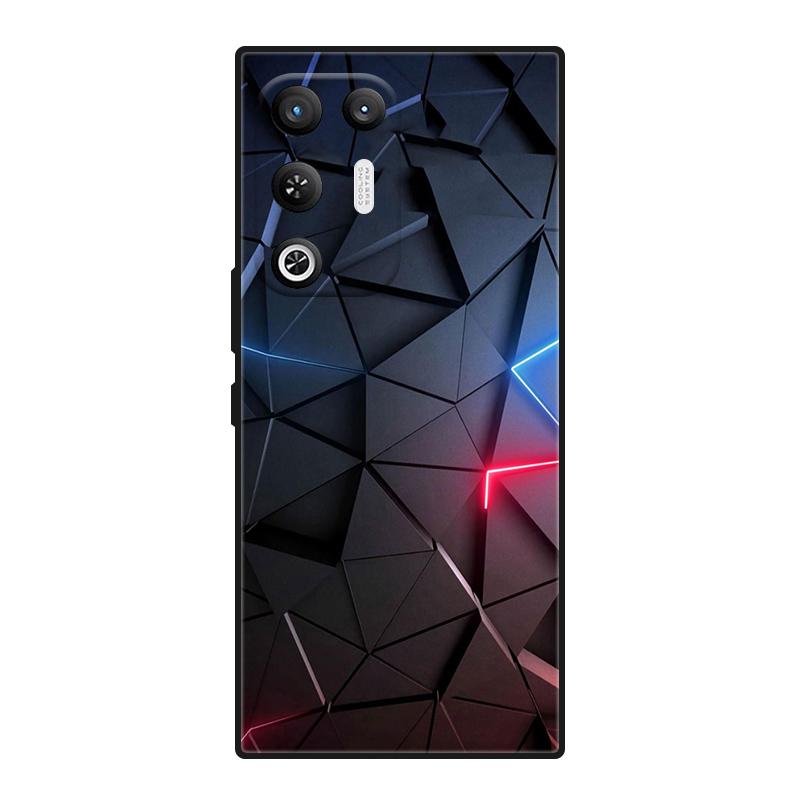 For ZTE Nubia RedMagic 11 Air Case Silicone Luxury Space Soft Bumper for Nubia RedMagic11 Air 11air NX799J Phone Cover TPU Funda