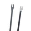 Lightweight V & U-Shaped Nail Puller & Pry Tool for Woodworking, Shoes, Staples & Tires