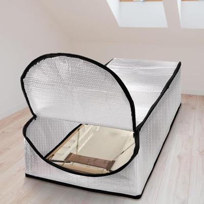 Attic Tent Insulation Cover 25x 54x 11Attic Stairway Sealed Barrier Dust Cover Home Attic Heat Insulation Warming Tools