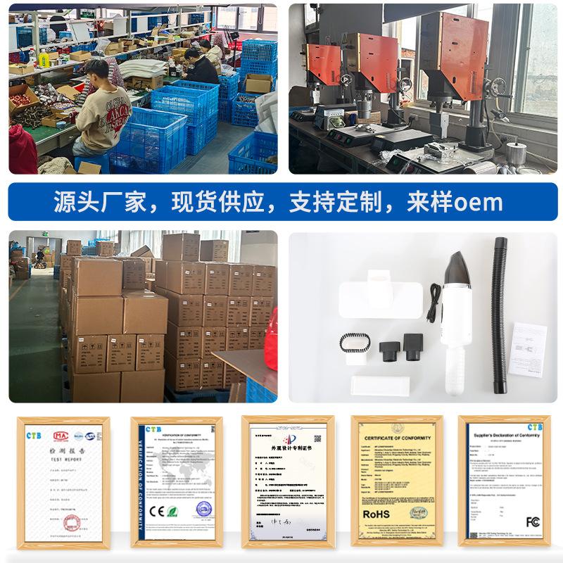 Car Vacuum Cleaner, High Suction Household Wireless Handheld High Power Dust Blowing and Blowing Kitchen Desktop Dust Collector