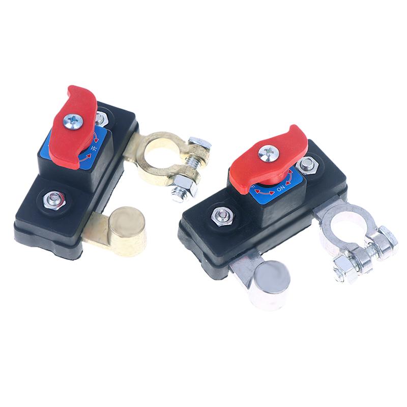 1Pc Universal Negative Terminal Cut Off Kill Switches 12V/24V Car Battery Disconnect Switch Isolator Power For Efficient Battery