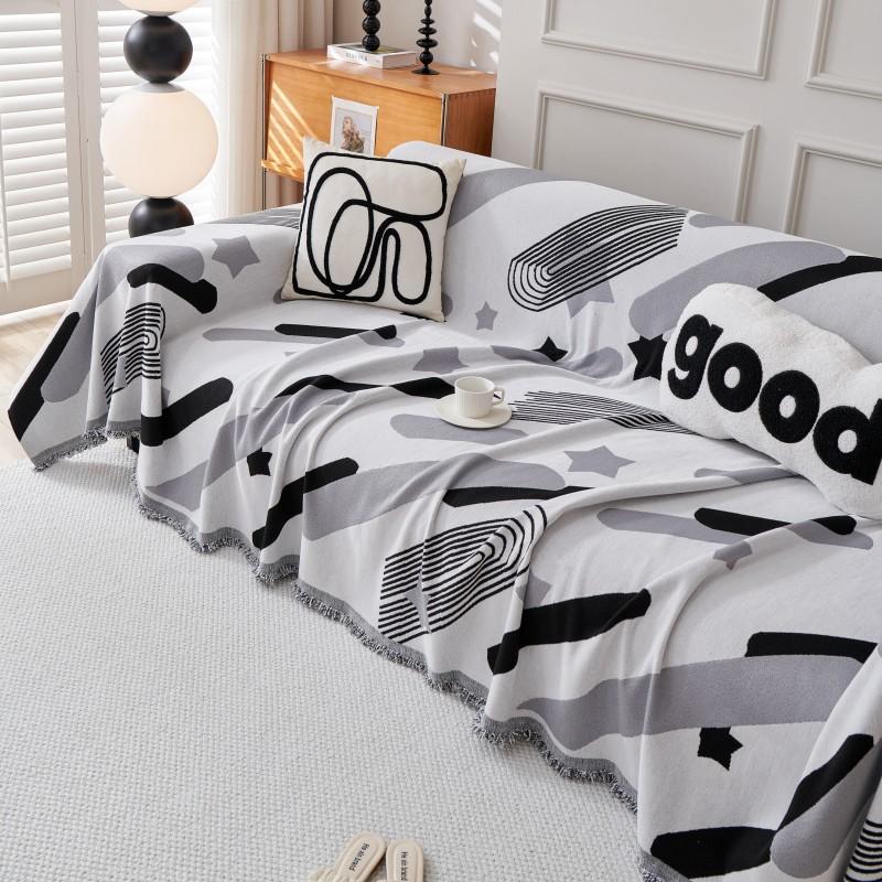 

Полотенце для дивана из синели, универсальный универсальный чехол для дивана Four Seasons, пылезащитный чехол, цельный диван, большой тканевый чехол 180*130cm