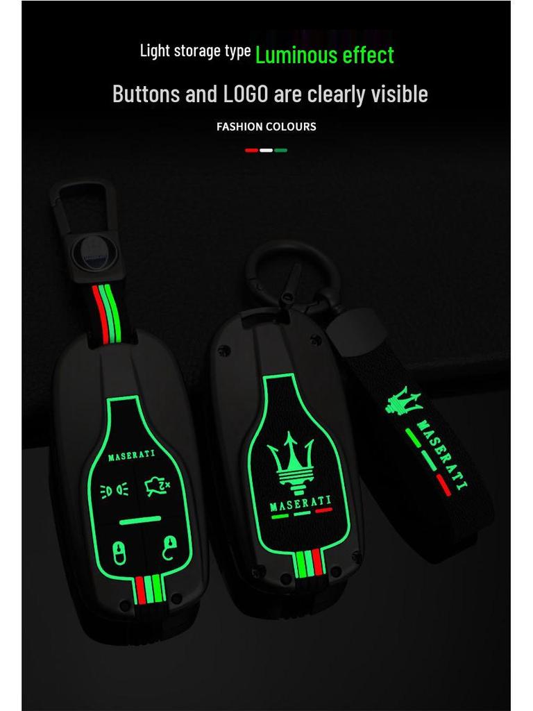 Maserati Levante Ghibli Key Case - Protective Shell for Modified Models