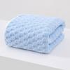 Coral Fleece Bath Towel Pineapple Grid Large Bath Towel Thickened Beach Towel of the Same Style Absorbent Household Adult Bath Towel