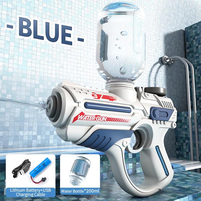 

Latest Electric Water Gun Kids Automatic Beach Watergun Plaything Powerful Outdoor Summer Swimming Pool Fun Water Blaster Toys