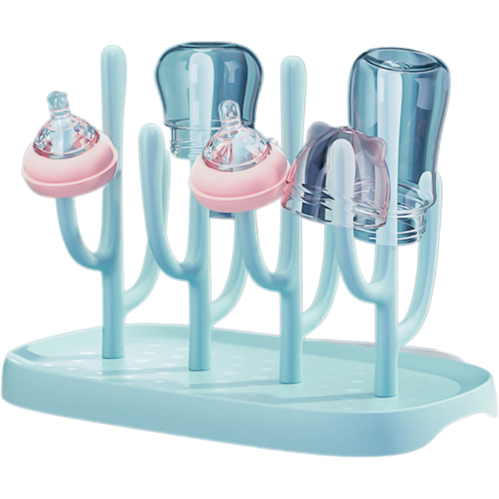 

FALOFALO Baby Bottle Stand, Baby Bottle Rack for Washing, Drying, and Draining, Perfect as a Baby Gift or Baby Supplies