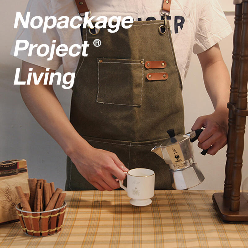 NPL Cafe Workshop Waterproof Denim Apron (5 colors) black