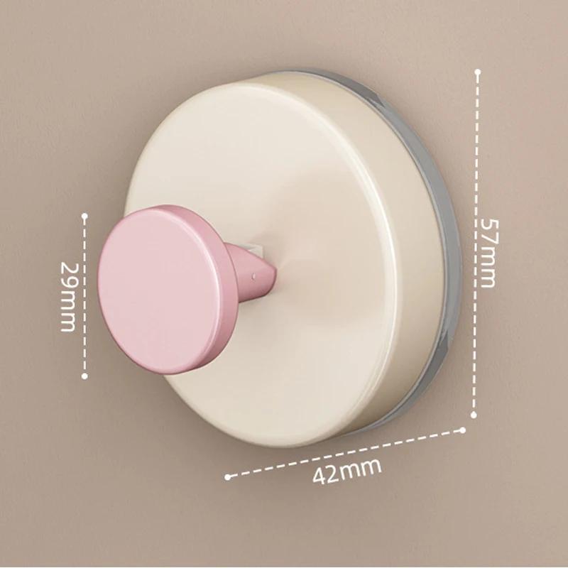 1/2pc Foldable Suction Cup Hook Vacuum Key Clothes Bag Suction Cups Hanger Hook Kitchen Bathroom Robe Coat Towel Organizer Hook