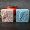 3D Square Animal Horsehead Elephant  Silicone Soap Mold DIY Flamingo Tiger Mold Craft Gift Handmade Bath Bomb Making Supplies