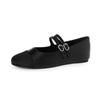 Ballet Flat Shoes Vintage Mary Jane Small Leather Shoes