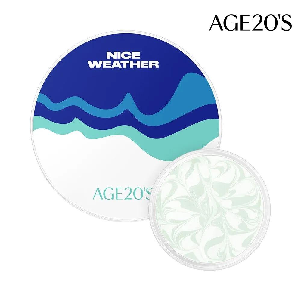 

[Nice Weather Collaboration] Age 20 s Calming Long Protection Mineral Cooling Sun Pact (Full Size)
