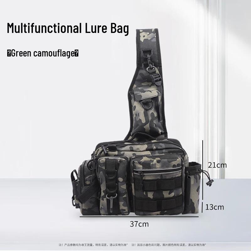 Oeny Large Capacity Camouflage Fishing Rod & Gear Bag