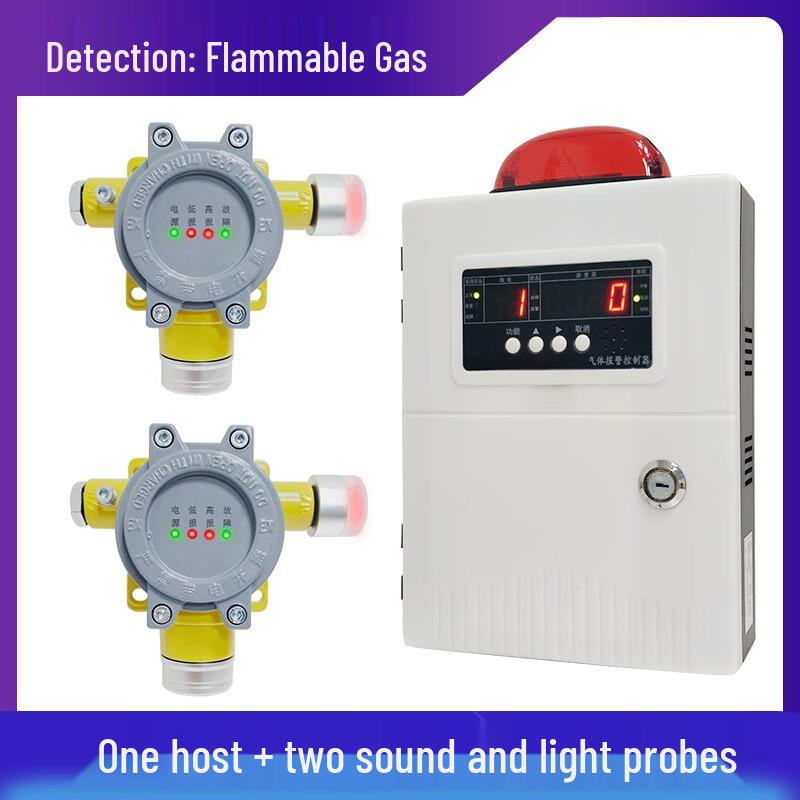 Yuante Flammable Gas Leak Detector System CN plug (adapter included)
