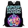 Kpop Witch Hunter Group Schoolbag High Definition Printing Casual Light Backpack Primary School