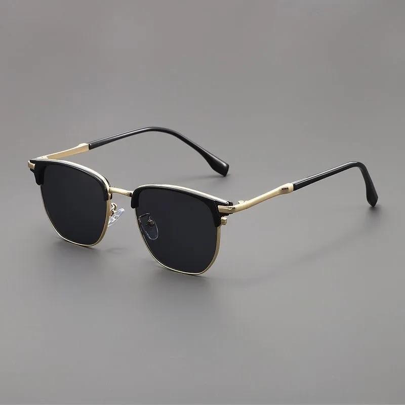 Comfortable Durable High Quality High End Designer Style Retro Square Shaped Male Female Men Women Sun Glasses