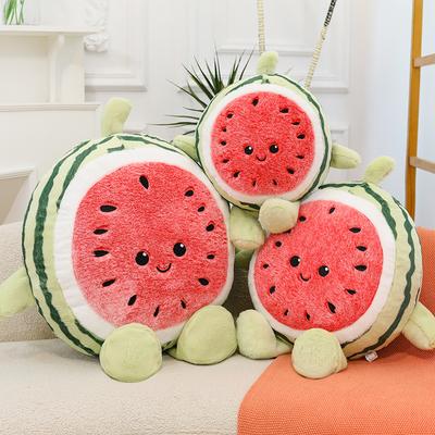 Summer Watermelon Doll Plush Toys Girls Doll Dolls Fruit Pillow Doll Birthday Gift