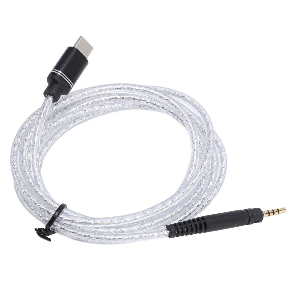 Lightweight USB C to 2.5mm Headphone Cable for M30X M40X M50X for HD598 599 HD558