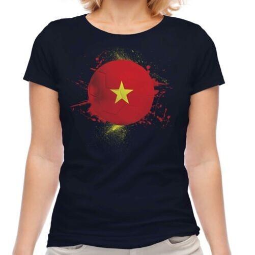 

Vietnam Football Women T-Shirt Gift World Cup Sport XL
