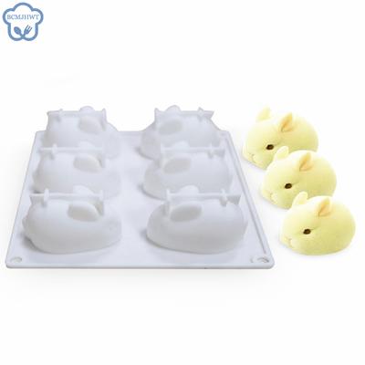Paskalya Kalıbı Silikon Kalıp Tavşan Tavşan Kek Kalıbı Çikolatalı Tatlı Pişirme Kalıbı 3d Kek Dekorasyon Kalıbı Kendin Yap Paskalya Dekoru