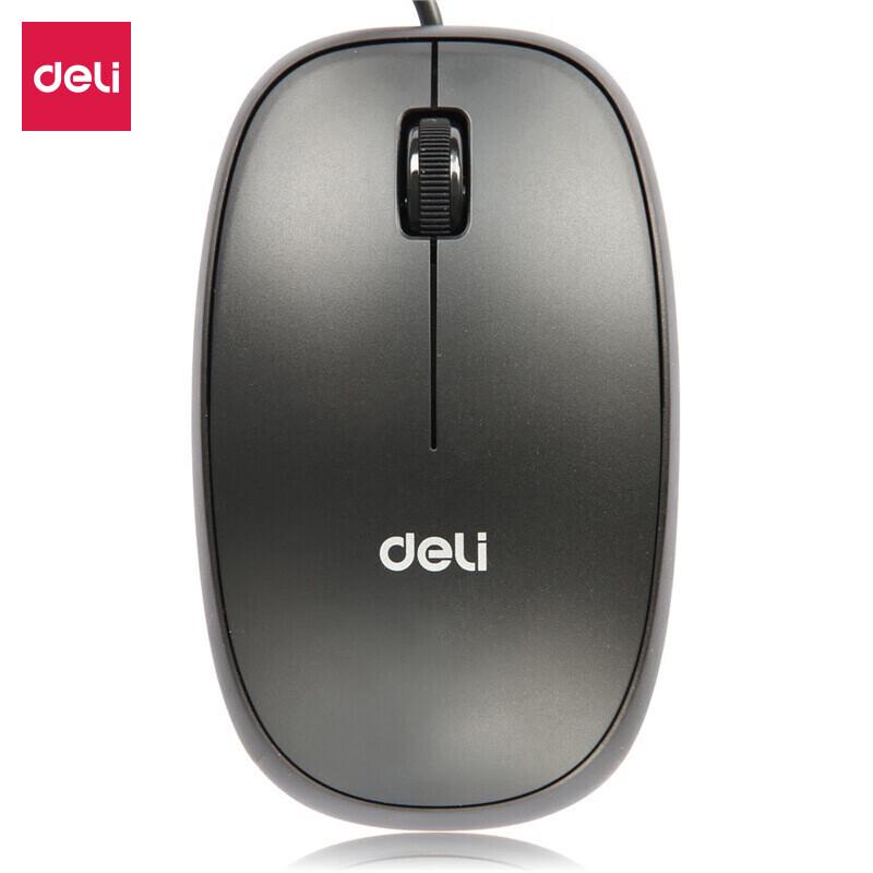 Deli USB Wired Optical Mouse
