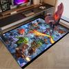 1PC Clash Royale Heroes Collage Rug Game Carpet, Floor Mat for Bedroom Living Room Entryway Rug, Home Decor Idea Gift for Christmas Birthday