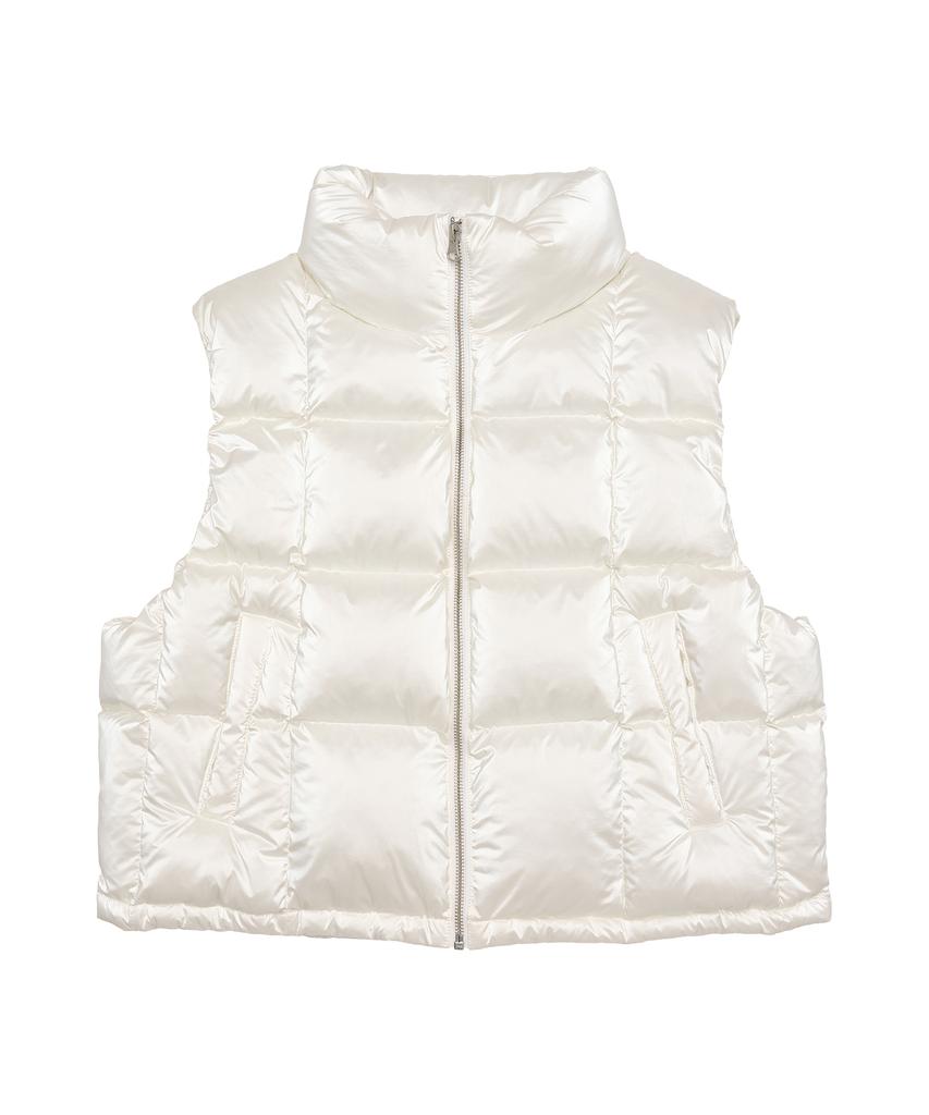 Ames-Worldwide Ames Padding Vest Ivory