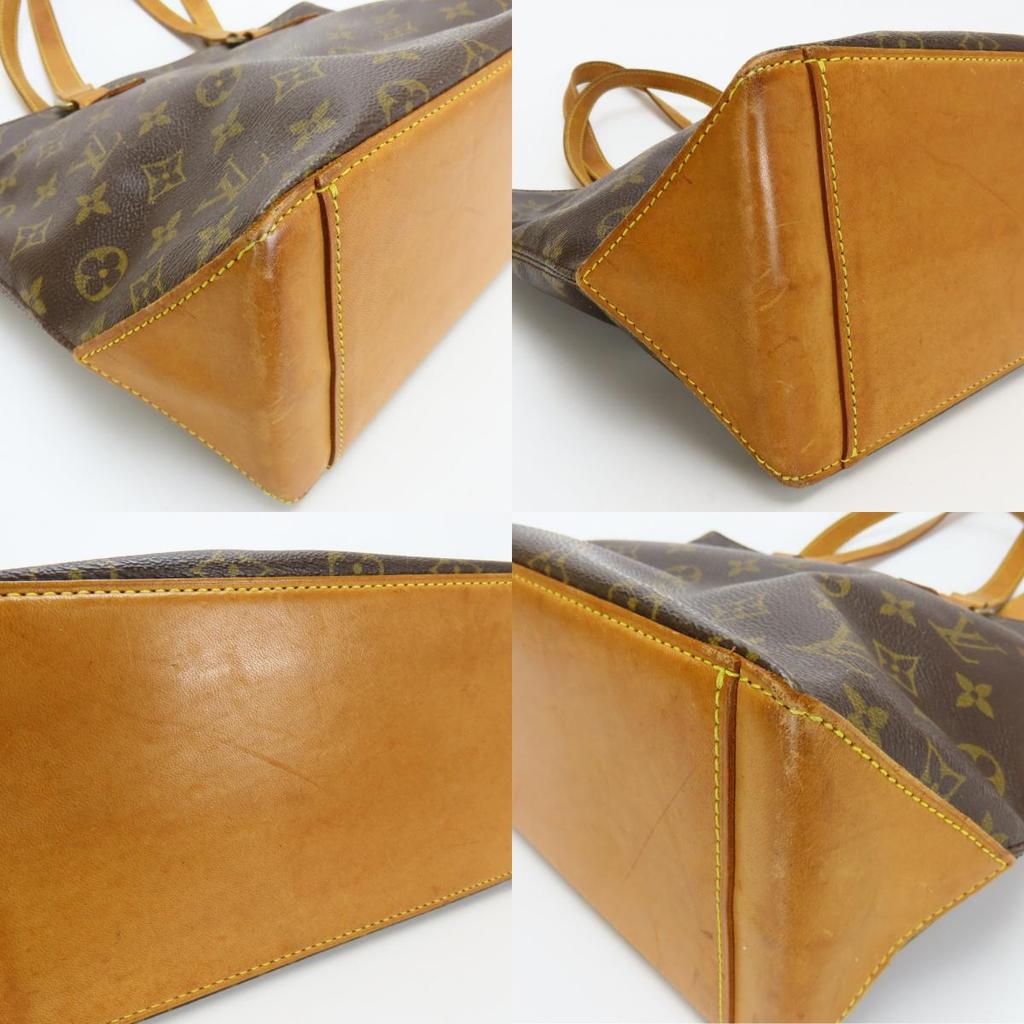 Used LOUIS VUITTON Tote Bag Hippo piano M51148 Monogram/Nume leather Brown Popular
