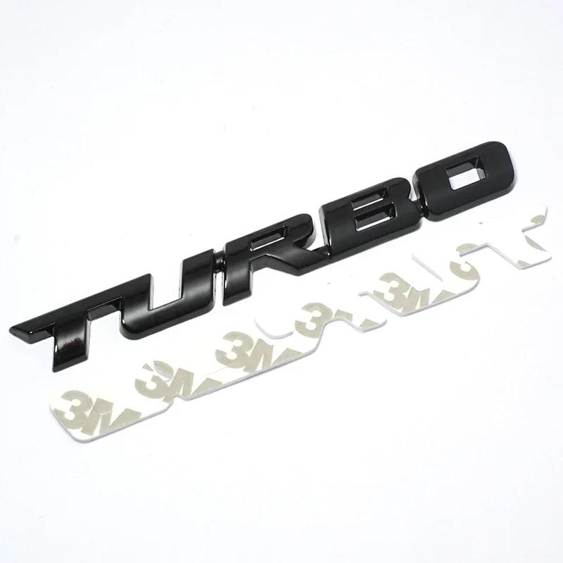 1PC New Car Styling Car Turbo Boost Loading Boosting 3D Metal Chrome Zinc Alloy 3D Emblem Badge Sticker Decal Auto Accessory