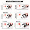 Ink Red Sun Chinese Dragon Mouse Pad Large Rubber Anti-slip PC Desk Accessories Mousepad for Office and Gamer Keyboard Decor Mat