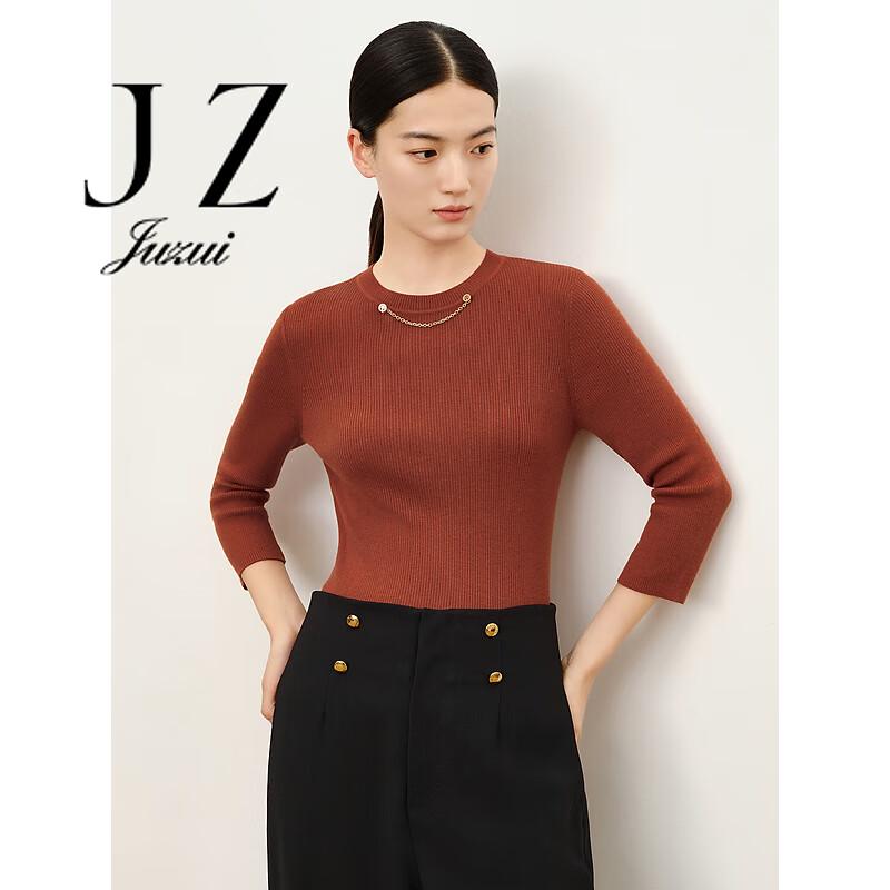 

JUZUI Women s Relaxed Fit Knit Top M
