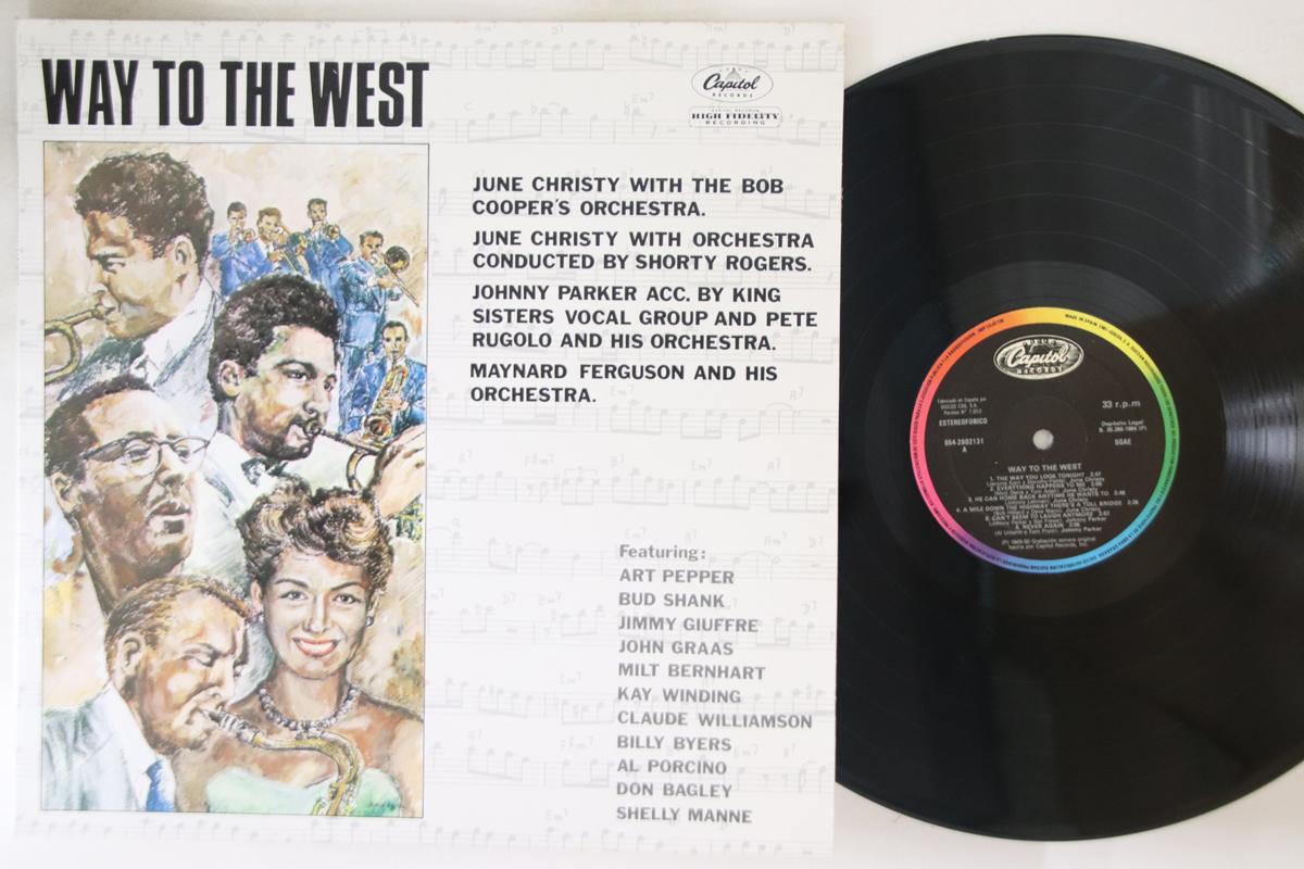 

LP Record VARIOUS - Way To The West 0542602131 CAPITOL 1984 Spain Jazz Used