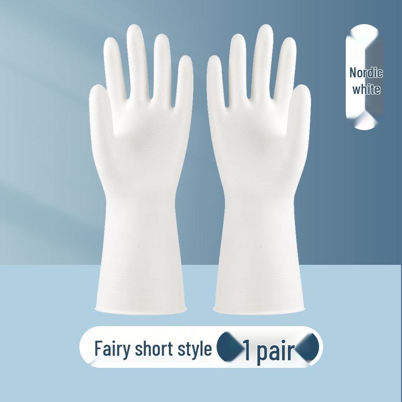 PVC Kitchen Gloves: Thick, Durable, Non-slip, Waterproof, Oil-proof for Dishwashing and Cleaning. Medium