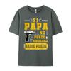 Si Papa No Puede Arreglarlo Nadie Spanish Dia Del Padre Luxury Clothing Clothes EU SIZE Loose Tshirt