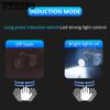 Multifunctional Head-worn Torch Outdoor Led Rechargeable Treasure Fishing Mining Lamp Zoom Strong Light Induction Headlamp