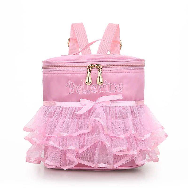 Children's Ballet Dance Bag - Customizable Logo School Backpack for Girls