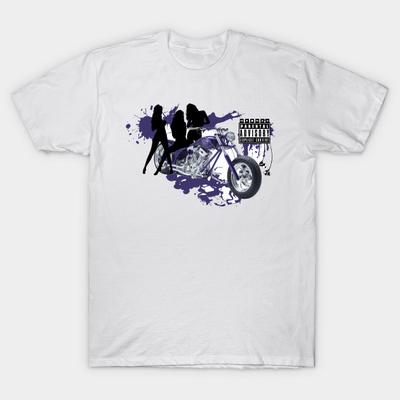 T Shirt Women Girlsandbikes Harajuku Print Kawaii Tshirt Summer Short Sleeve Female T-Shirt Top Tee