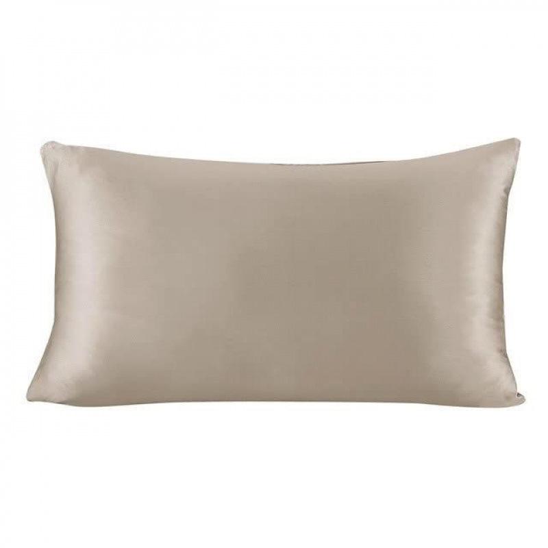 Ice Silk Imitation Pillowcase - Stain Resistant, Thickened, Pair Pack, Free Shipping