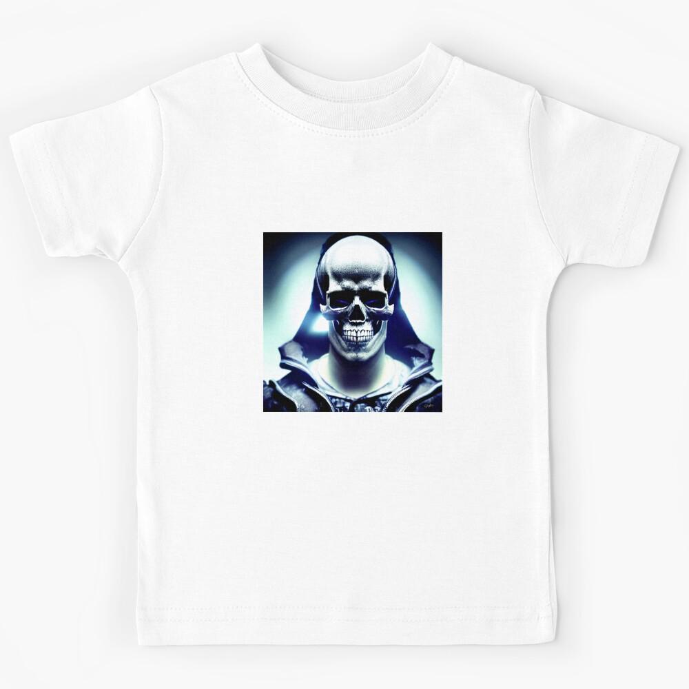 DARKSYNTH SKULL #004 Kids T-Shirt 170